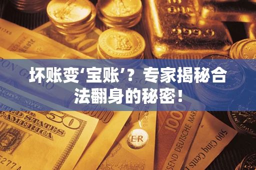 济南坏账变‘宝账’？专家揭秘合法翻身的秘密！