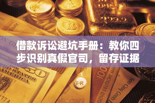 济南借款诉讼避坑手册：教你四步识别真假官司，留存证据不踩雷