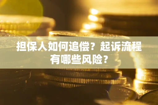 济南担保人如何追偿？起诉流程有哪些风险？