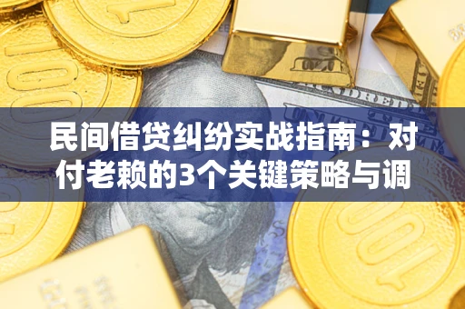济南民间借贷纠纷实战指南：对付老赖的3个关键策略与调解盲区解析
