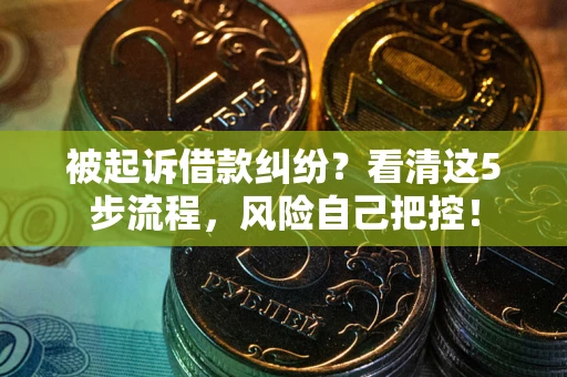 济南被起诉借款纠纷？看清这5步流程，风险自己把控！